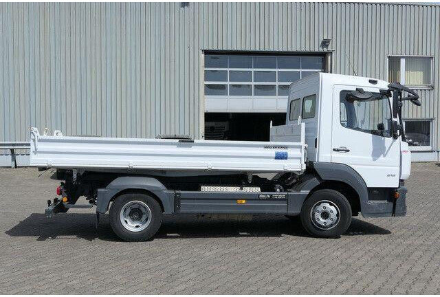 Самосвал камион Mercedes-Benz 818 K Atego 4x2, Meiller, 19tkm, 2x AHK, Klima: снимка 7