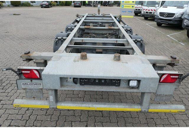 Mildner TJW 12, Tandem, BDF, Hochgekuppelt - Контейнеровоз/ Сменна каросерия ремарке: снимка 4 Mildner TJW 12, Tandem, BDF, Hochgekuppelt - Контейнеровоз/ Сменна каросерия ремарке: снимка 4