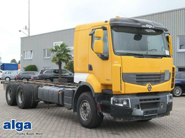 Renault 460 Premium Lander 6x4, Retarder, 10Räder, Klima - Шаси кабина: снимка 1 Renault 460 Premium Lander 6x4, Retarder, 10Räder, Klima - Шаси кабина: снимка 1
