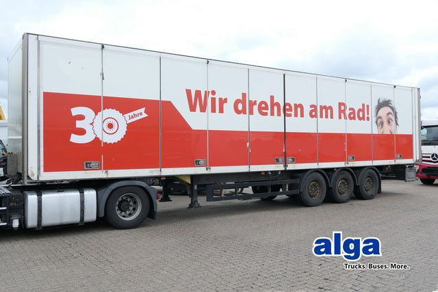 Schmitz Cargobull SKO 24, Faltwand, Seitentüren,Isoliert,Luft-Lift - Затворена каросерия полуремарке: снимка 1 Schmitz Cargobull SKO 24, Faltwand, Seitentüren,Isoliert,Luft-Lift - Затворена каросерия полуремарке: снимка 1