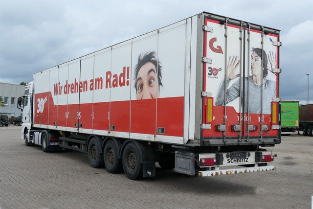 Schmitz Cargobull SKO 24, Faltwand, Seitentüren,Isoliert,Luft-Lift - Затворена каросерия полуремарке: снимка 5 Schmitz Cargobull SKO 24, Faltwand, Seitentüren,Isoliert,Luft-Lift - Затворена каросерия полуремарке: снимка 5