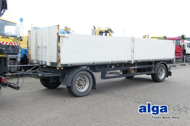 Schwarzmüller T-SERIE, Baustoffe, BPW, Alu-Felgen,7.100mm lang - Бордово ремарке/ Платформа: снимка 1 Schwarzmüller T-SERIE, Baustoffe, BPW, Alu-Felgen,7.100mm lang - Бордово ремарке/ Платформа: снимка 1