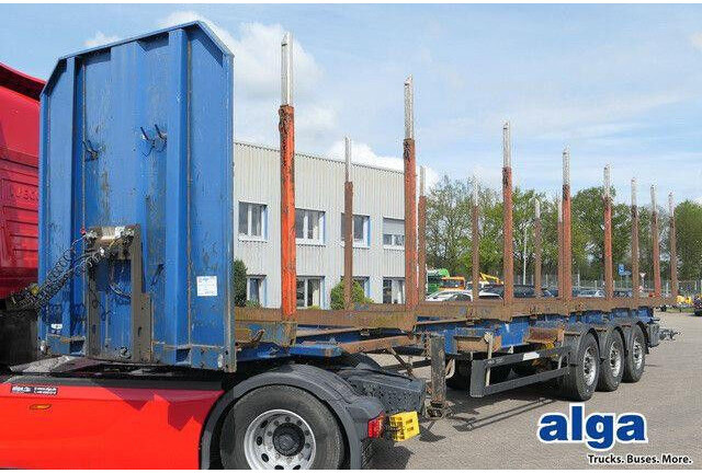 Schwarzmüller Y203, EXTE, BPW, Luft-Lift, Langholz - Полуремарке за дърва: снимка 1 Schwarzmüller Y203, EXTE, BPW, Luft-Lift, Langholz - Полуремарке за дърва: снимка 1