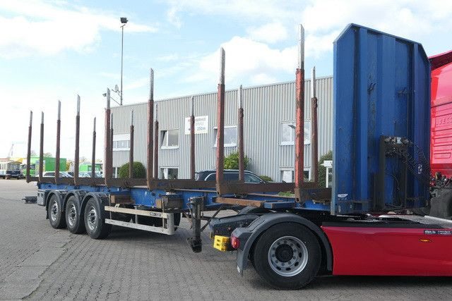 Schwarzmüller Y203, EXTE, BPW, Luft-Lift, Langholz - Полуремарке за дърва: снимка 3 Schwarzmüller Y203, EXTE, BPW, Luft-Lift, Langholz - Полуремарке за дърва: снимка 3