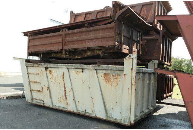 Stahl Hinterkippmulde ca. 17 cbm, Hilfsrahmen - Самосвал камион: снимка 3 Stahl Hinterkippmulde ca. 17 cbm, Hilfsrahmen - Самосвал камион: снимка 3