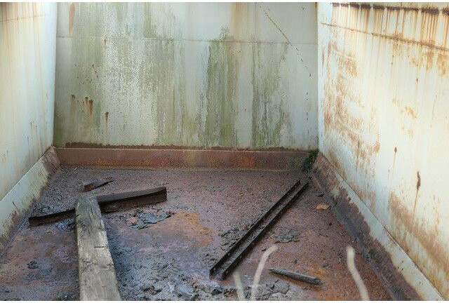 Stahl Hinterkippmulde ca. 17 cbm, Hilfsrahmen - Самосвал камион: снимка 4 Stahl Hinterkippmulde ca. 17 cbm, Hilfsrahmen - Самосвал камион: снимка 4