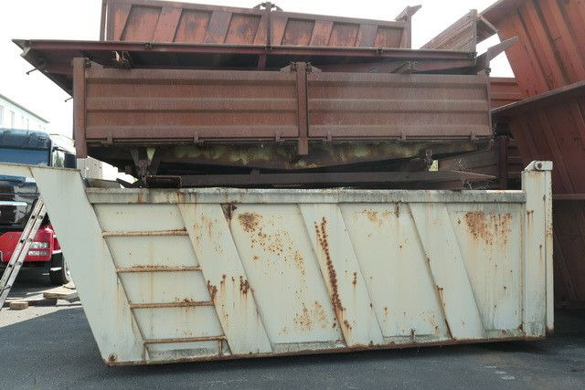 Stahl- Hinterkippmulde ca. 17 cbm, Hilfsrahmen - Самосвална надстройка: снимка 2 Stahl- Hinterkippmulde ca. 17 cbm, Hilfsrahmen - Самосвална надстройка: снимка 2