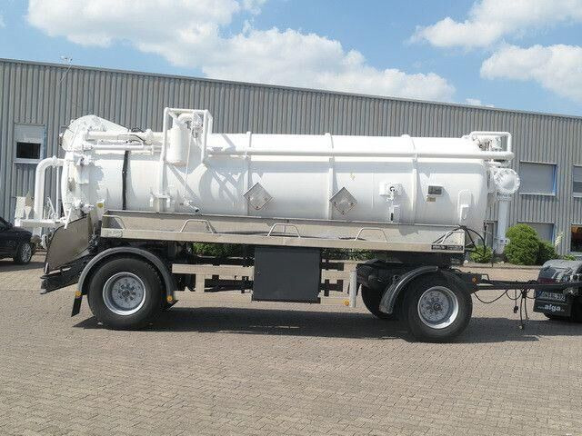 Tank Tollense, Schmidt Saugaufbau für Schlamm, 14m³ - Ремарке цистерна: снимка 2 Tank Tollense, Schmidt Saugaufbau für Schlamm, 14m³ - Ремарке цистерна: снимка 2