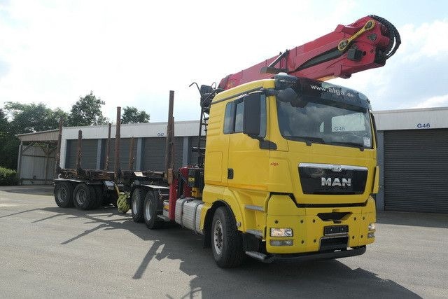 MAN 26.540 TGX/6x4/540 PS/Kran Epsilon/Blattfederung - Влекач: снимка 1 MAN 26.540 TGX/6x4/540 PS/Kran Epsilon/Blattfederung - Влекач: снимка 1