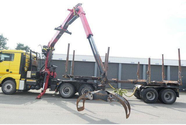 Влекач MAN 26.540 TGX/6x4/540 PS/Kran Epsilon/Blattfederung: снимка 7