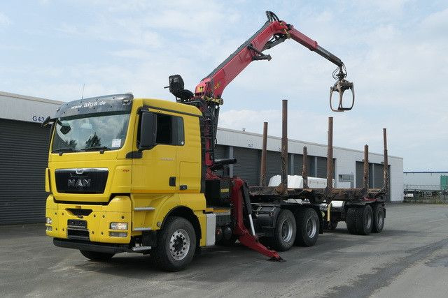 MAN 26.540 TGX/6x4/540 PS/Kran Epsilon/Blattfederung - Влекач: снимка 4 MAN 26.540 TGX/6x4/540 PS/Kran Epsilon/Blattfederung - Влекач: снимка 4