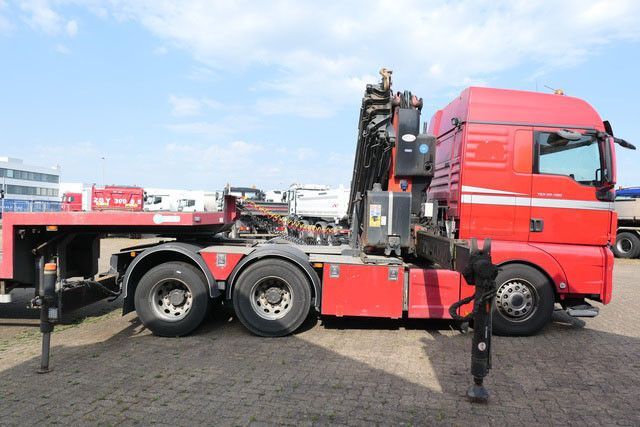MAN 28.500 TGX 6x2, Kran PM 40528, Funk, Seilwinde - Влекач: снимка 2 MAN 28.500 TGX 6x2, Kran PM 40528, Funk, Seilwinde - Влекач: снимка 2