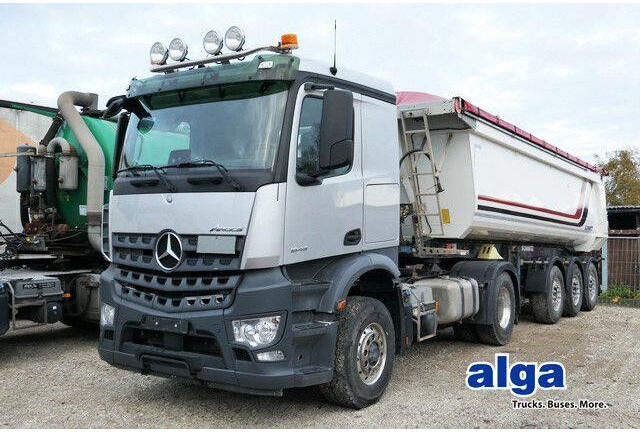 Mercedes-Benz 1846 Arocs 4x4, HydroDrive, Hydr., Alu-Felgen,AC - Влекач: снимка 1 Mercedes-Benz 1846 Arocs 4x4, HydroDrive, Hydr., Alu-Felgen,AC - Влекач: снимка 1