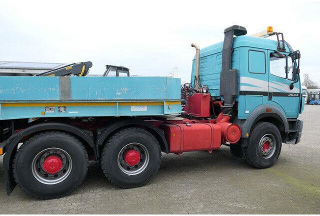 Mercedes-Benz 2644 S 6x4, Hydr., Blattfederung, 321tkm, ZSA - Влекач: снимка 4 Mercedes-Benz 2644 S 6x4, Hydr., Blattfederung, 321tkm, ZSA - Влекач: снимка 4