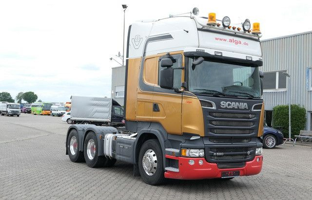 Scania R 580 LA6x4, Topliner, V8, Retarder, Hydraulik - Влекач: снимка 4 Scania R 580 LA6x4, Topliner, V8, Retarder, Hydraulik - Влекач: снимка 4