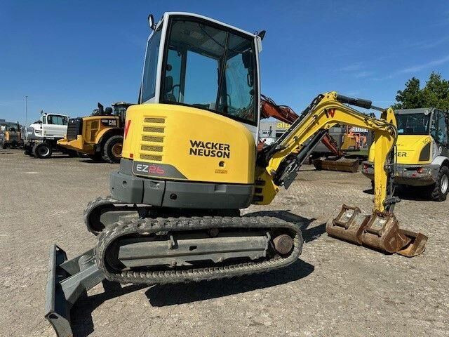 Wacker EZ 26, Hydr. S.W.S., 3x Löffel, Gummikette, TOP - Мини багер: снимка 2 Wacker EZ 26, Hydr. S.W.S., 3x Löffel, Gummikette, TOP - Мини багер: снимка 2