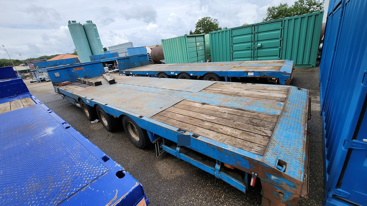 NOOTEBOOM Semi remorque extensible - Нискорамна площадка полуремарке: снимка 1 NOOTEBOOM Semi remorque extensible - Нискорамна площадка полуремарке: снимка 1