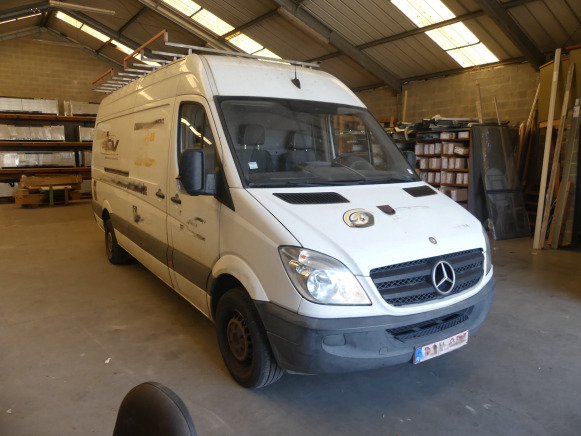 Camionnette Mercedes-Benz Sprinter 311cdi (2007-203.042 km) ( WDP9066351S183611 ) - Лекотоварен автомобил: снимка 1 Camionnette Mercedes-Benz Sprinter 311cdi (2007-203.042 km) ( WDP9066351S183611 ) - Лекотоварен автомобил: снимка 1