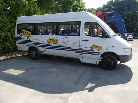 Minibus Mercedes-Benz TN412TE (2000-474.104 km) - Микробус, Пътнически бус: снимка 4 Minibus Mercedes-Benz TN412TE (2000-474.104 km) - Микробус, Пътнически бус: снимка 4