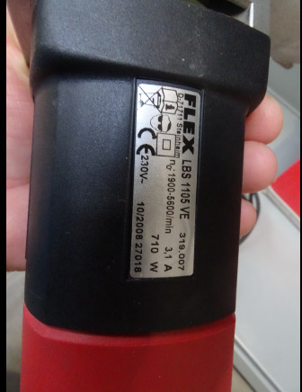 Ponceuse à bande FLEX LBS1105VE - Металообработваща машина: снимка 5 Ponceuse à bande FLEX LBS1105VE - Металообработваща машина: снимка 5
