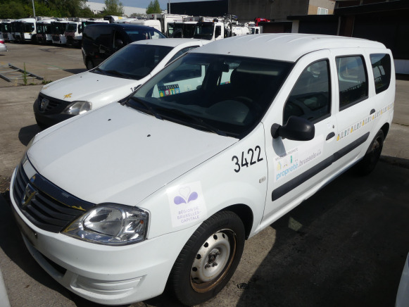 REF:3422 - Voiture Dacia Logan 1.5 DCI break (2012-184.407 km) - Бус с двойна кабина: снимка 1 REF:3422 - Voiture Dacia Logan 1.5 DCI break (2012-184.407 km) - Бус с двойна кабина: снимка 1