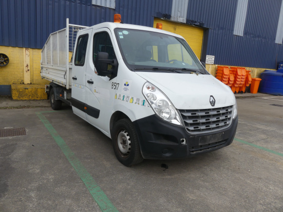 REF:6517 - Camionnette benne basculante Renault Master (VIN: VF1VBH4S250750698) - Бус самосвал, Бус с двойна кабина: снимка 2 REF:6517 - Camionnette benne basculante Renault Master (VIN: VF1VBH4S250750698) - Бус самосвал, Бус с двойна кабина: снимка 2