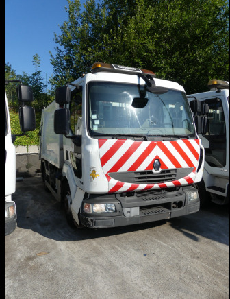 REF:69339 - Camion poubelle Renault Midlum 180DXI (2011-119.748 km) - Боклукчийска кола: снимка 2 REF:69339 - Camion poubelle Renault Midlum 180DXI (2011-119.748 km) - Боклукчийска кола: снимка 2
