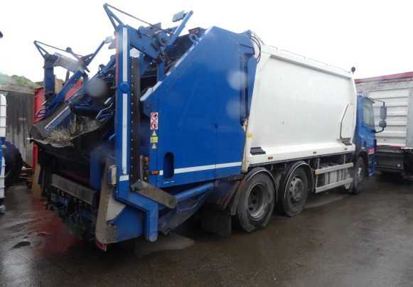 REF:BX-PS-13 - Camion poubelle DAF FAG CF 75 (2010-390.475 km) - Боклукчийска кола: снимка 3 REF:BX-PS-13 - Camion poubelle DAF FAG CF 75 (2010-390.475 km) - Боклукчийска кола: снимка 3