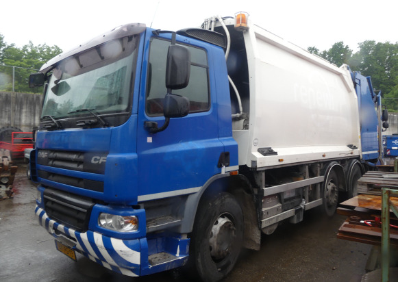 REF:BX-PS-13 - Camion poubelle DAF FAG CF 75 (2010-390.475 km) - Боклукчийска кола: снимка 1 REF:BX-PS-13 - Camion poubelle DAF FAG CF 75 (2010-390.475 km) - Боклукчийска кола: снимка 1