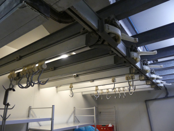 Rail de transport pour viande - Машина за ХВП: снимка 1 Rail de transport pour viande - Машина за ХВП: снимка 1