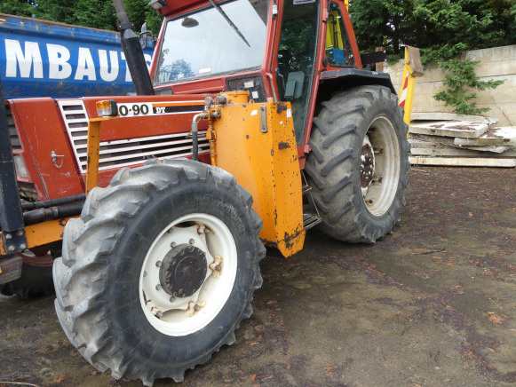Tracteur agricole avec nacelle Fiatagri (New Holland) 110-90 DT - Трактор: снимка 4 Tracteur agricole avec nacelle Fiatagri (New Holland) 110-90 DT - Трактор: снимка 4