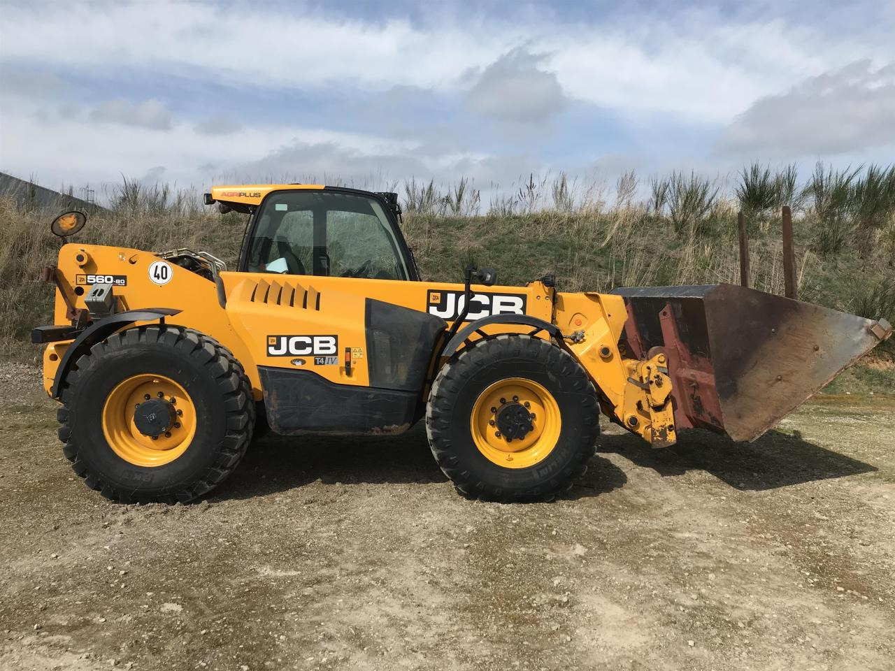 JCB 560-80 Agri Plus - Телескопичен товарач: снимка 3 JCB 560-80 Agri Plus - Телескопичен товарач: снимка 3