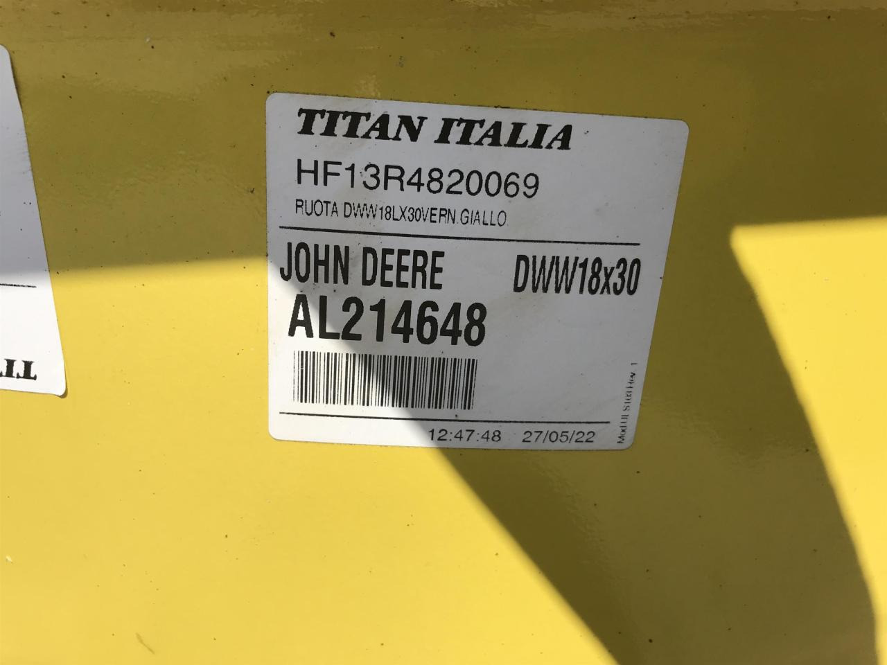 John Deere 18x30 - Гума за Селскостопанска техника: снимка 4 John Deere 18x30 - Гума за Селскостопанска техника: снимка 4