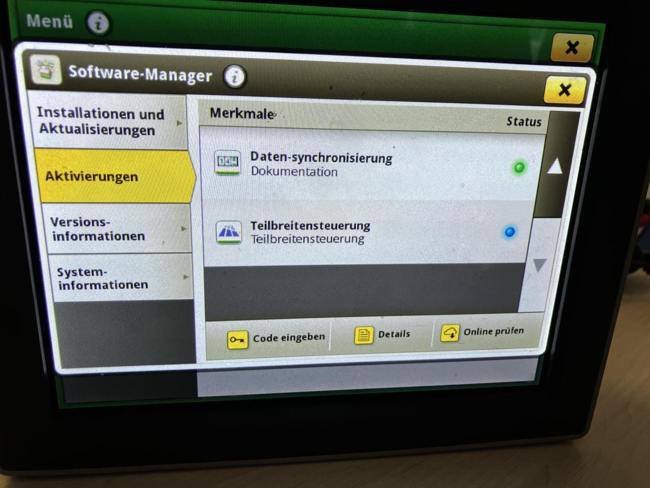 John Deere 4240 Display - Навигационна система за Селскостопанска техника: снимка 5 John Deere 4240 Display - Навигационна система за Селскостопанска техника: снимка 5