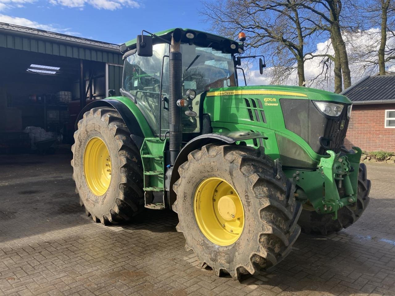 John Deere 6170R - Трактор: снимка 2 John Deere 6170R - Трактор: снимка 2