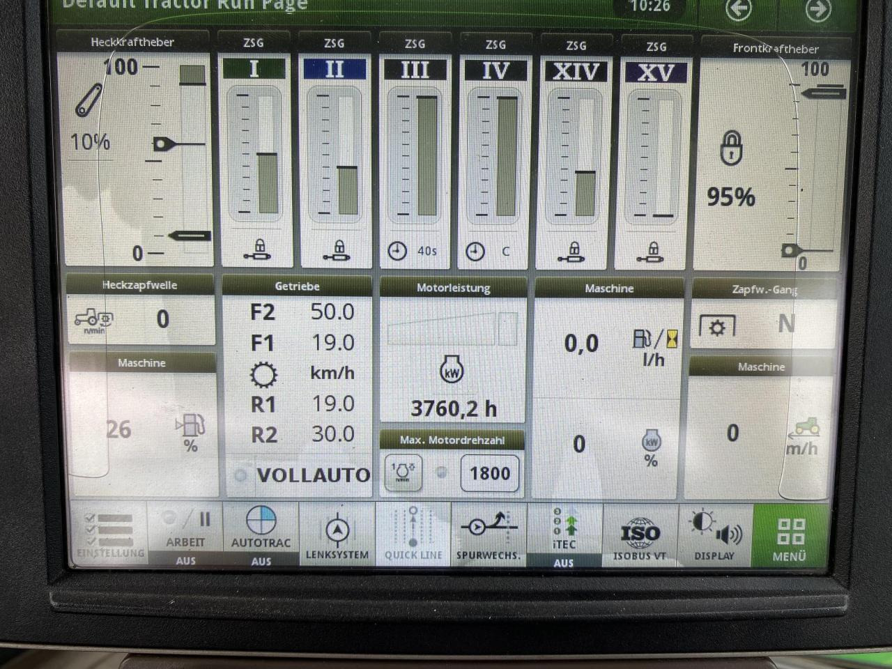 John Deere 6215R - Трактор: снимка 4 John Deere 6215R - Трактор: снимка 4
