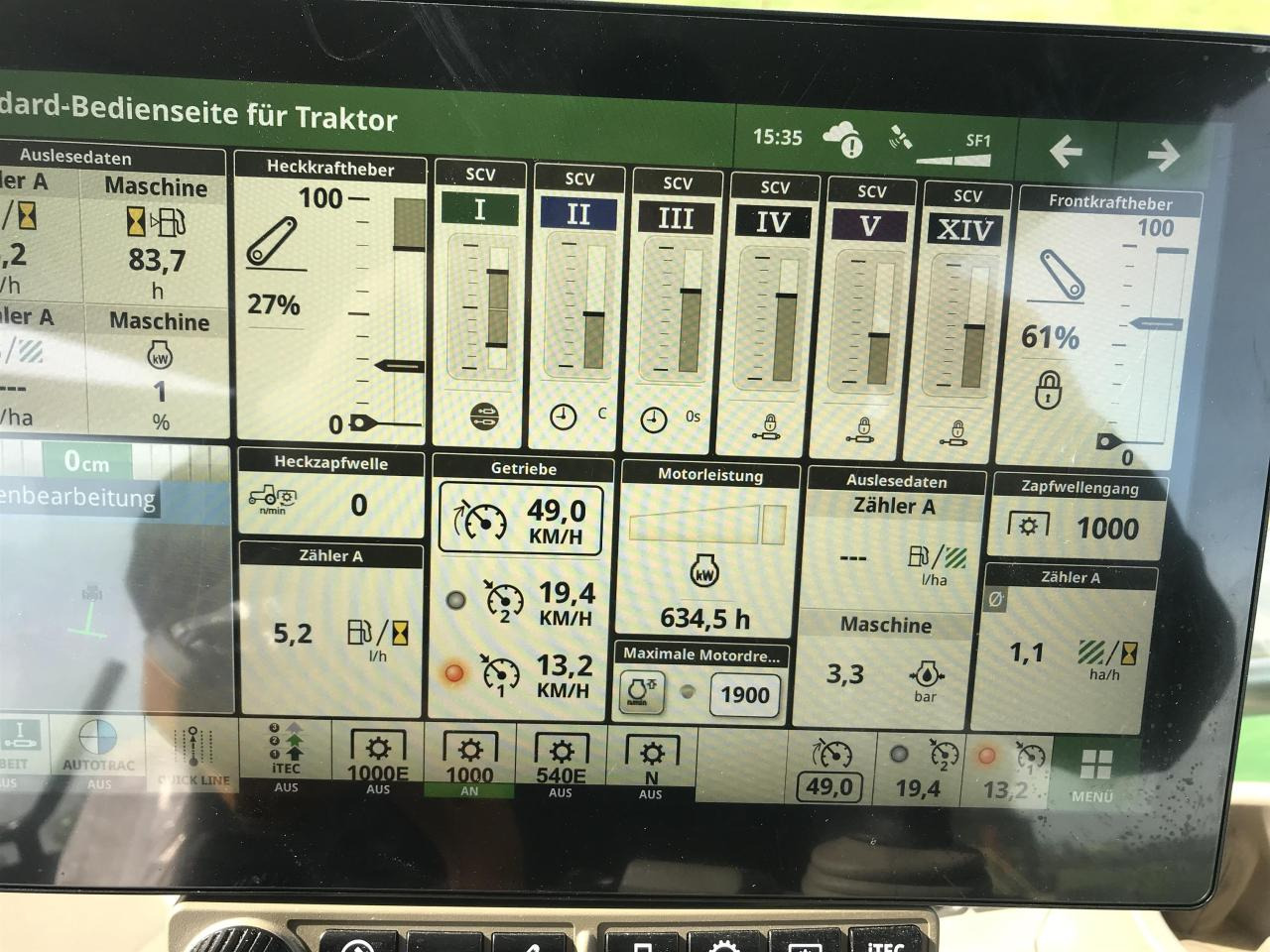 Трактор John Deere 7R 350: снимка 10