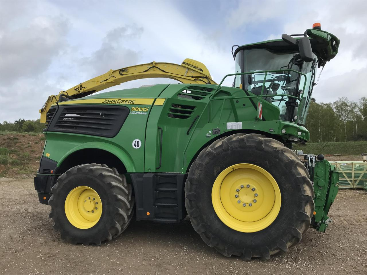 John Deere 9800i - Силажокомбайн: снимка 1 John Deere 9800i - Силажокомбайн: снимка 1