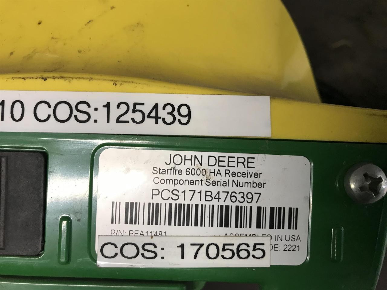 John Deere SF6000 - Навигационна система за Селскостопанска техника: снимка 3 John Deere SF6000 - Навигационна система за Селскостопанска техника: снимка 3