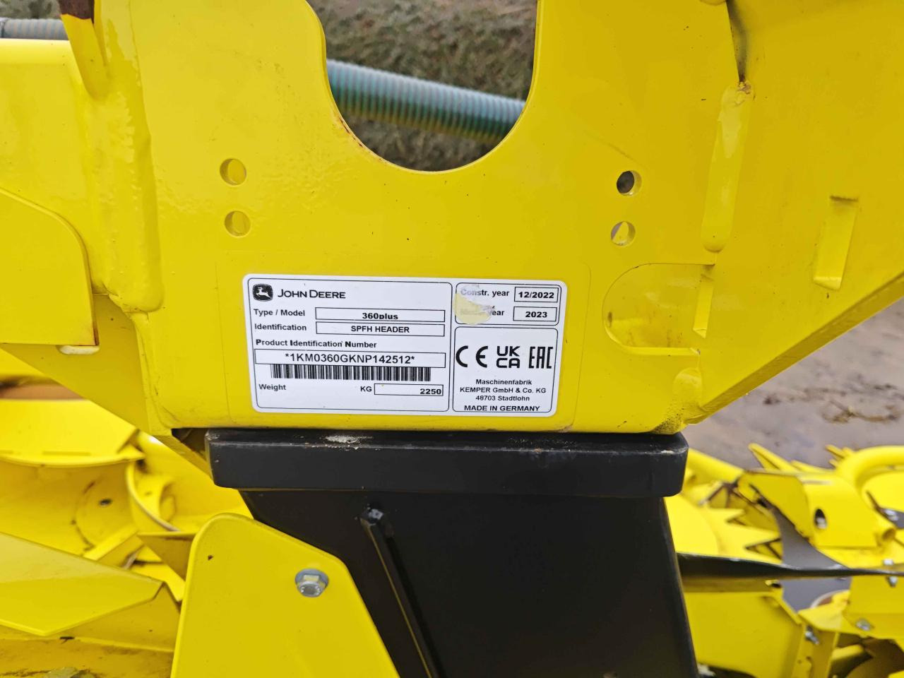 Kemper 360Plus - Принадлежност за силажокомбайн: снимка 5 Kemper 360Plus - Принадлежност за силажокомбайн: снимка 5