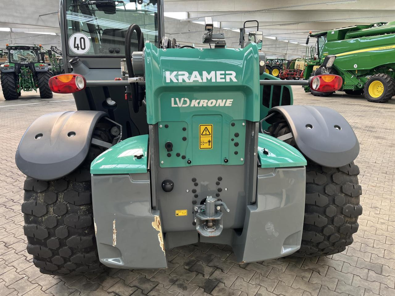 Kramer KT557 - Телескопичен товарач: снимка 5 Kramer KT557 - Телескопичен товарач: снимка 5