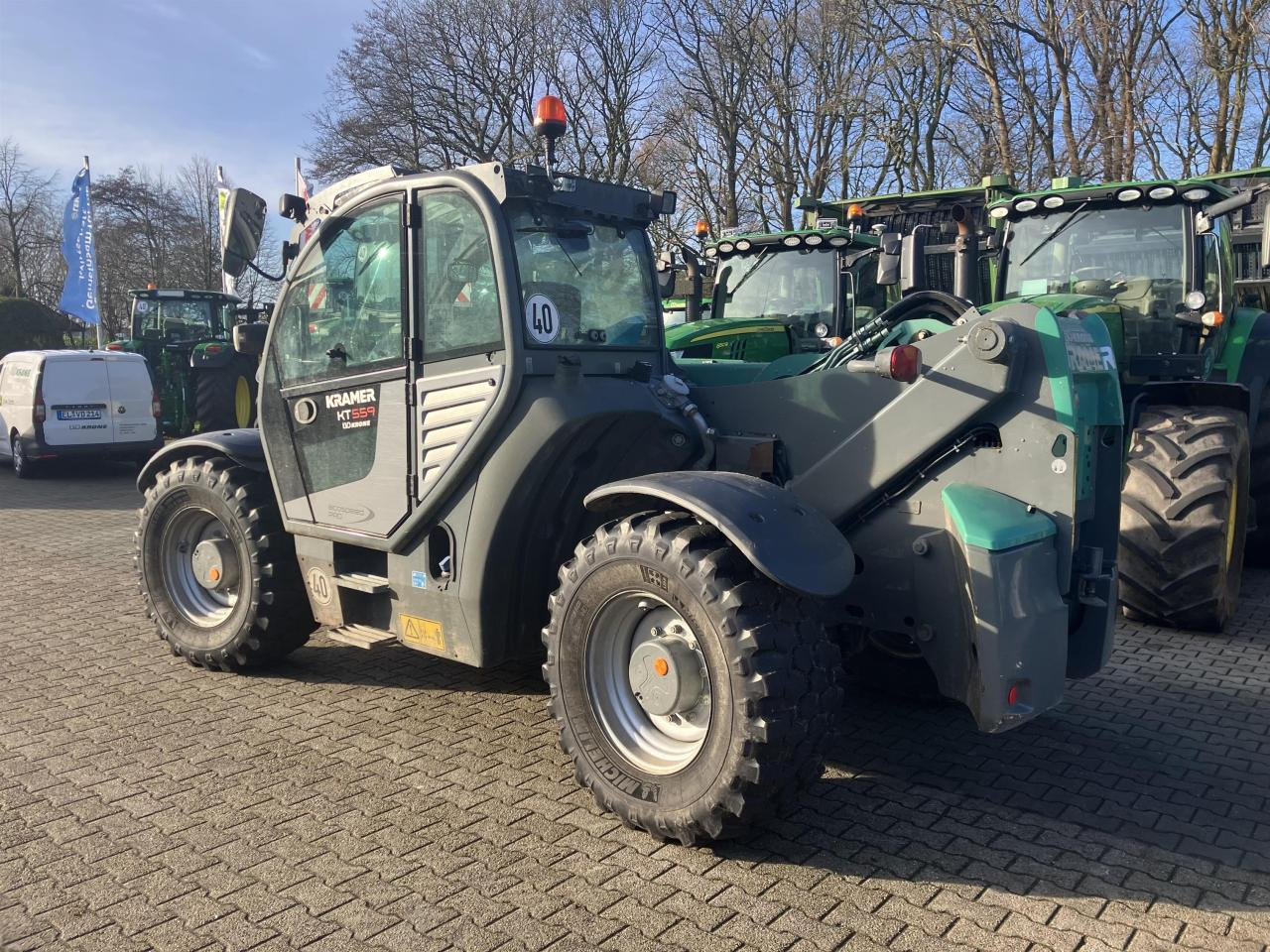 Kramer KT559 - Телескопичен товарач: снимка 5 Kramer KT559 - Телескопичен товарач: снимка 5
