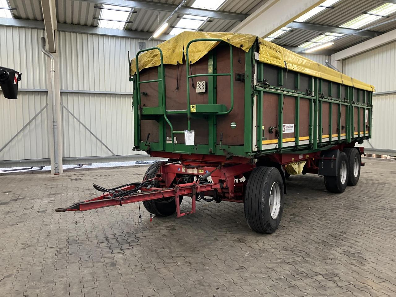 Kröger HKD 402 - Самосвал ремарке: снимка 2 Kröger HKD 402 - Самосвал ремарке: снимка 2