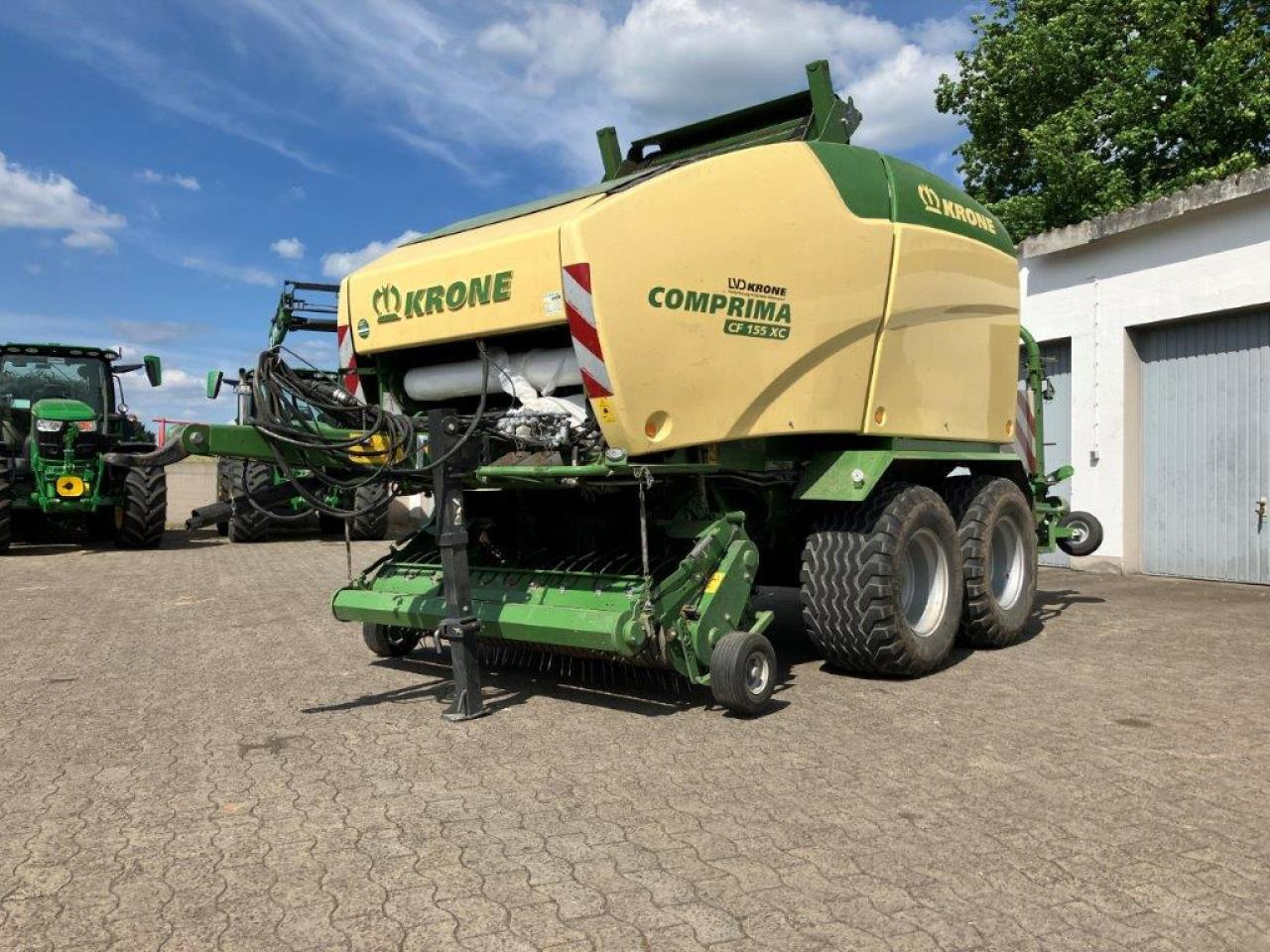 Krone CF 155 XC Comprima - Рулонна сламопреса: снимка 2 Krone CF 155 XC Comprima - Рулонна сламопреса: снимка 2