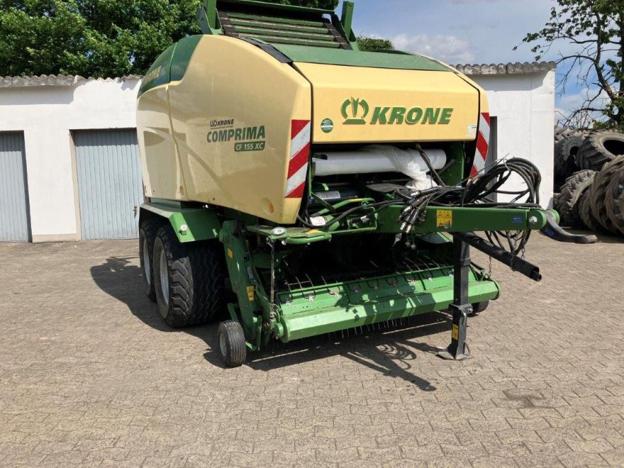 Krone CF 155 XC Comprima - Рулонна сламопреса: снимка 3 Krone CF 155 XC Comprima - Рулонна сламопреса: снимка 3