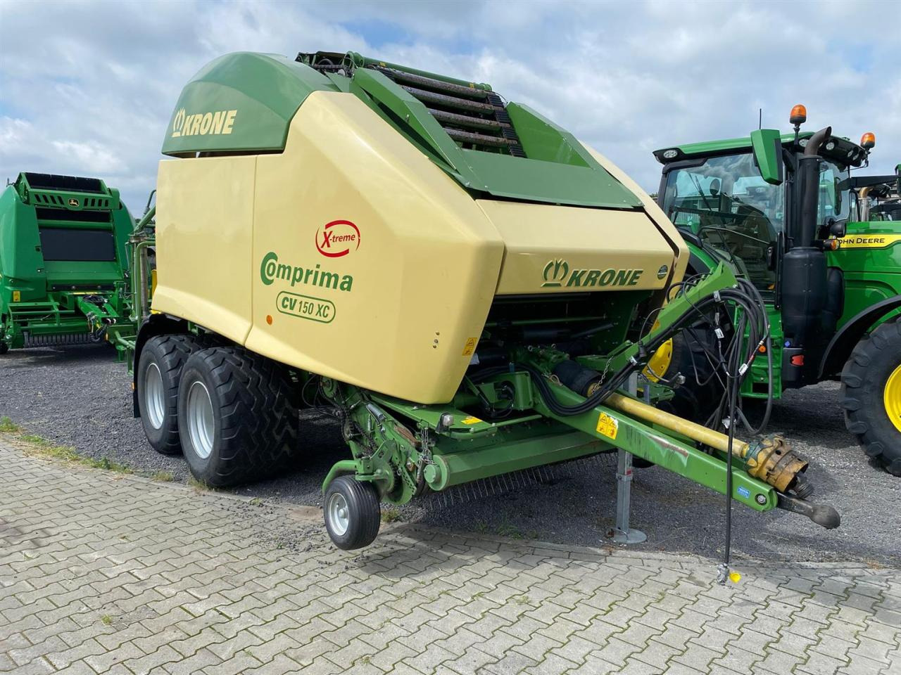 Krone CV 150 XC x-treme - Рулонна сламопреса: снимка 1 Krone CV 150 XC x-treme - Рулонна сламопреса: снимка 1