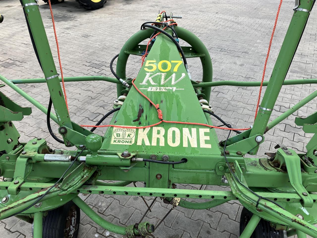 Krone KW 7.70/6x7 - Гребло/ Сенообръщачка: снимка 4 Krone KW 7.70/6x7 - Гребло/ Сенообръщачка: снимка 4