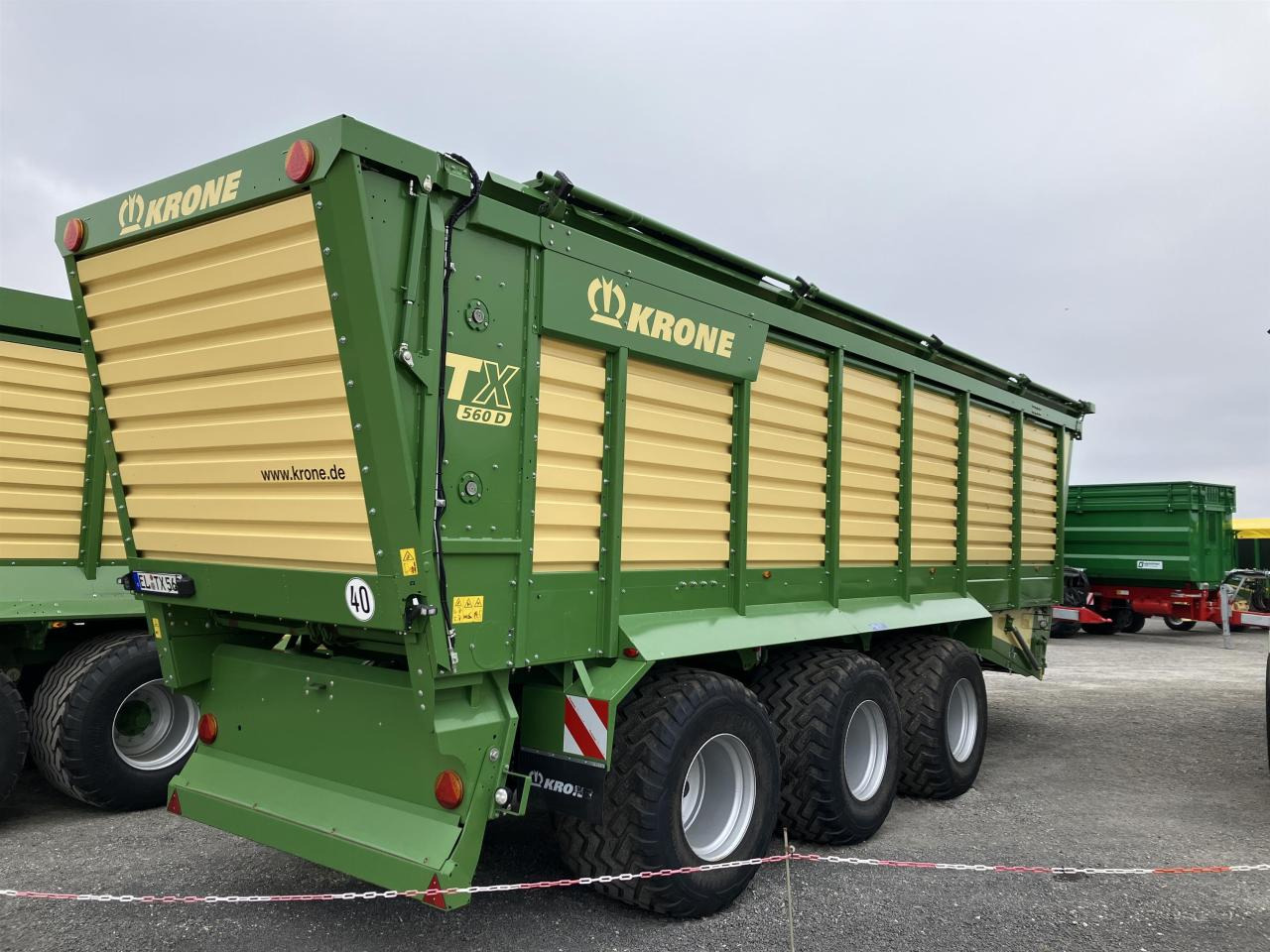 Лизинг на Krone TX 560 D Krone TX 560 D: снимка 6