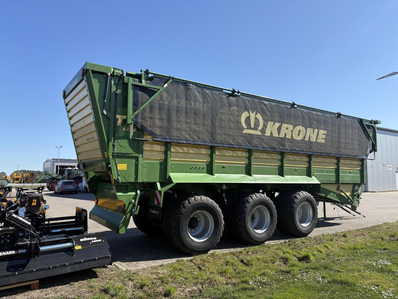 Krone TX 560 - Саморазтоварващо се ремарке: снимка 2 Krone TX 560 - Саморазтоварващо се ремарке: снимка 2