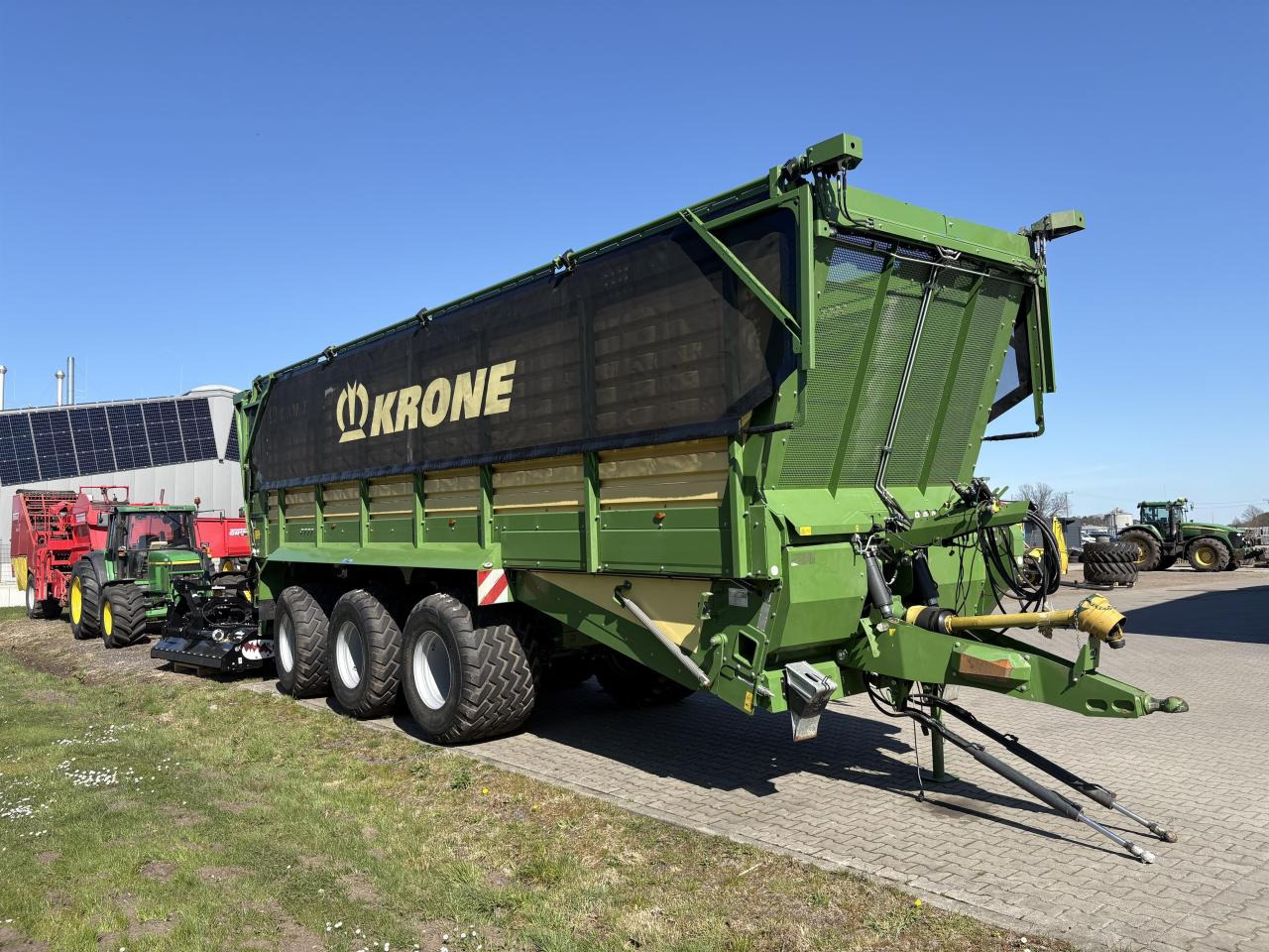 Krone TX 560 - Саморазтоварващо се ремарке: снимка 1 Krone TX 560 - Саморазтоварващо се ремарке: снимка 1